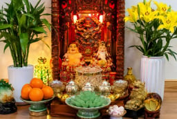 Đặt cây cảnh phong thủy ở ban thờ Thần Tài: Nhất định phải biết điều này
