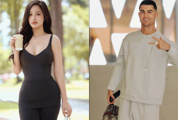 Mai Phương Thúy từng khiến Ronaldo ngoái nhìn