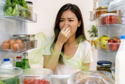 Vì sao tủ lạnh nhìn thì sạch mà vẫn có mùi hôi?