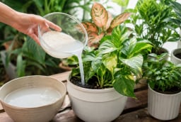 Có phải mọi loại cây đều thích được tưới nước vo gạo?