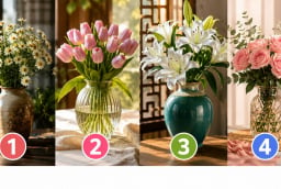 Chọn 1 bình hoa bạn yêu thích để xem thẳm sâu trong bạn đang muốn nói điều gì