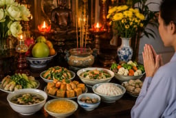 Vì sao tháng 7 âm lịch, nhiều người lại thường ăn chay, cúng lễ đồ chay?