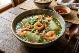 Bật mí 3 cách nấu canh bí xanh thanh mát, giải nhiệt cực đỉnh: Bí quyết nằm ở 1 củ gia vị quen thuộc!