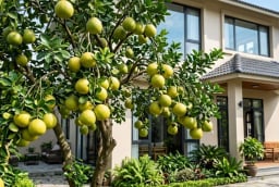 Tại sao nhà giàu thích trồng cây bưởi trước nhà?