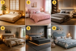 Trắc nghiệm: Chọn 1 mẫu giường bạn muốn nằm nghỉ