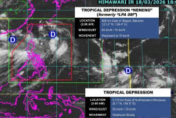 3 áp thấp nhiệt đới cùng hình thành quanh Biển Đông, mưa lớn có thể kéo dài nhiều ngày