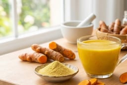 Cách uống tinh bột nghệ giúp da sáng đẹp, hồng hào, chống lão hóa