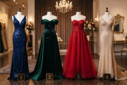 Chọn chiếc váy dạ hội bạn thích nhất