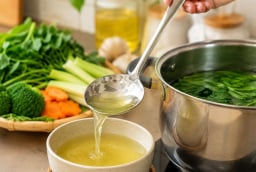 Có nên dùng nước luộc rau? Đây là nước giàu dinh dưỡng hay chứa thành phần không tốt?