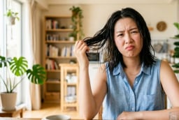 Lời khuyên dành cho những người da đầu dầu, tóc nhanh bết