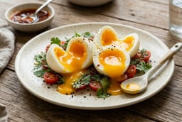 Mẹo luộc trứng lòng đào chảy dẻo, thơm ngon