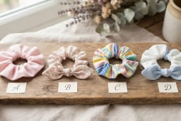 Chọn 1 chiếc dây buộc tóc bạn thích nhất