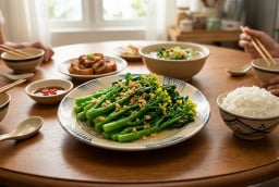 Cải ngồng: Loại rau quen thuộc ở Việt Nam được Mỹ xếp vào nhóm giàu dinh dưỡng, dễ ăn lại dễ chế biến