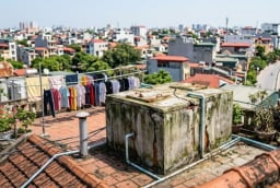 Cảnh báo quan trọng cho các gia đình dùng bể nước xi măng