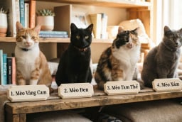 Hãy chọn 1 chú mèo bạn ấn tượng nhất sẽ nói lên nỗi sợ hãi bạn ẩn chứa trong lòng