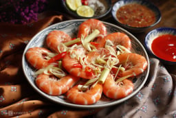 Mẹo hấp tôm đỏ au chắc thịt