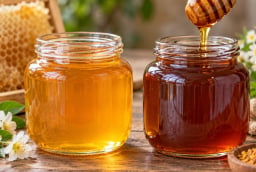 Mật ong từ vàng hổ phách chuyển sang nâu sậm: Có phải đã mất chất, còn dùng được không?