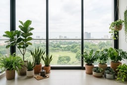 Đặt cây cảnh ở đâu trong nhà để vừa đẹp mắt vừa hợp phong thủy? 5 vị trí nhiều người quan tâm