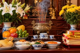 Thắp hương xong, tránh để lâu 3 thứ này trên ban thờ