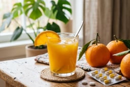 Người đang dùng 5 loại thuốc này không nên uống nước cam