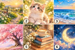 Chọn 1 hình vẽ để xem phẩm chất nổi bật trong bạn khiến người khác yêu mến là gì