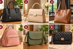 Chọn 1 kiểu túi xách bạn thích dùng khi đi làm