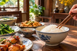 Vì sao người xưa kiêng gõ thìa đũa vào bát khi ăn cơm?