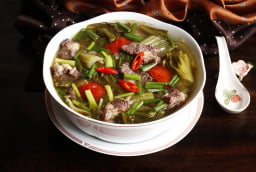 Cách nấu bò kho dưa ngon nhanh mềm
