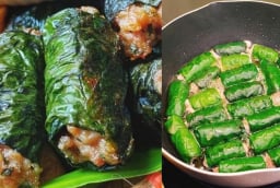 Mẹo rán chả lá xanh mướt, giòn thơm nức nở