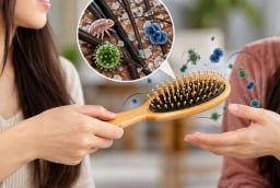 Vì sao không nên cho mượn lược chải tóc?