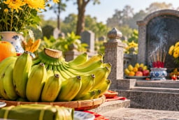 Vì sao người xưa lại dặn không mang chuối khi đi tảo mộ?