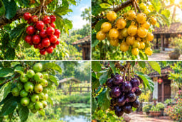 Hãy chọn 1 chùm quả mà bạn thích nhất?