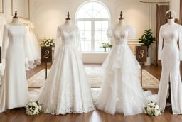 Chọn 1 chiếc váy cưới bạn thích nhất