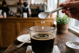 Vì sao nên bỏ chút muối vào ly cà phê?