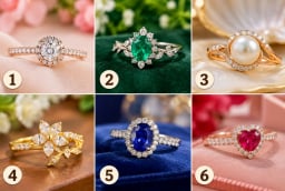 Chiếc nhẫn nào khiến bạn thấy thanh lịch nhất?