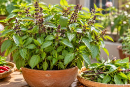 Vì sao nên trồng một bụi húng quế?