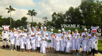 Tận mắt thấy những cô bò ở 'Resort' góp công vào ly sữa học đường