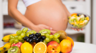 Thời điểm mẹ bầu ăn trái cây tăng gấp đôi chất bổ, thai nhi hấp thụ dưỡng chất tốt nhất
