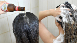 Bạn đã biết đến tác dụng 'thần thánh' của việc gội đầu bằng bia?