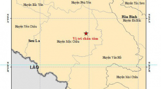 Vừa xảy ra động đất ở Mộc Châu- Sơn La, mạnh 3,3 richter