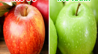 Ăn táo đỏ hay táo xanh là tốt nhất? Đây là cách ăn mà nhiều người vẫn làm sai