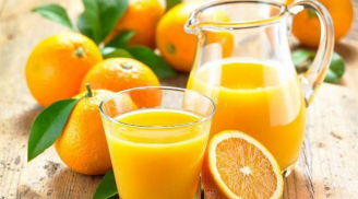 Uống nước cam rất tốt nhưng đây là sai lầm tai hại mà nhiều người đang mắc phải nhất