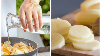 Nêm nếm quá tay khiến món ăn bị mặn, bạn làm theo cách này chữa mặn cực kỳ hiệu quả