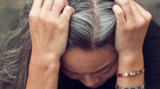 5 thói quen khiến người trẻ già đi cả chục tuổi vì tóc bạc đầy đầu