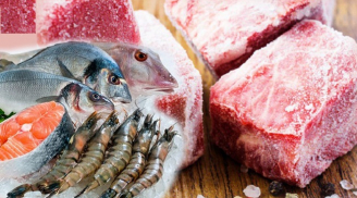 5 sai lầm khi cấp đông thịt lợn khiến thịt biến chất, sinh vi khuẩn mà nhiều người mắc phải
