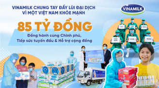 Vinamilk tiếp tục tiếp sức tuyến đầu tại 50 bệnh viện trong giai đoạn chống dịch cao điểm trên cả nước