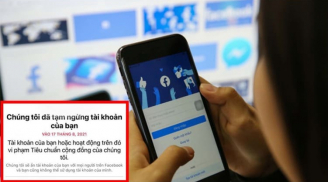 Facebook nói gì về hàng nghìn tài khoản người Việt bị khóa vào tuần trước?