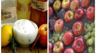 7 cách đơn giản để rửa sạch hóa chất trên hoa quả