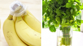 Cách bảo quản các loại rau, củ, quả cho tươi lâu mà không cần đến tủ lạnh