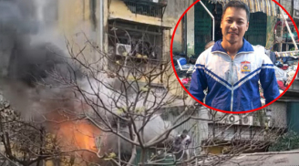 Người đàn ông cứu sống bé gái trong vụ cháy ở Hà Nội kể lại khoảnh khắc nghẹt thở: Cố đạp bung thanh sắt